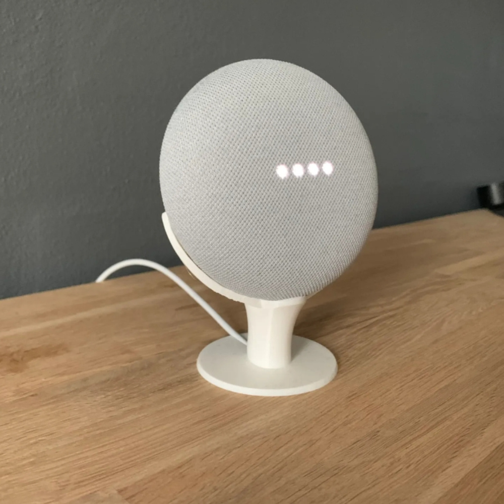 Google Speaker Nest Audio - Smart Speaker Stand Beschermhoes Eenvoudige desktopbasis