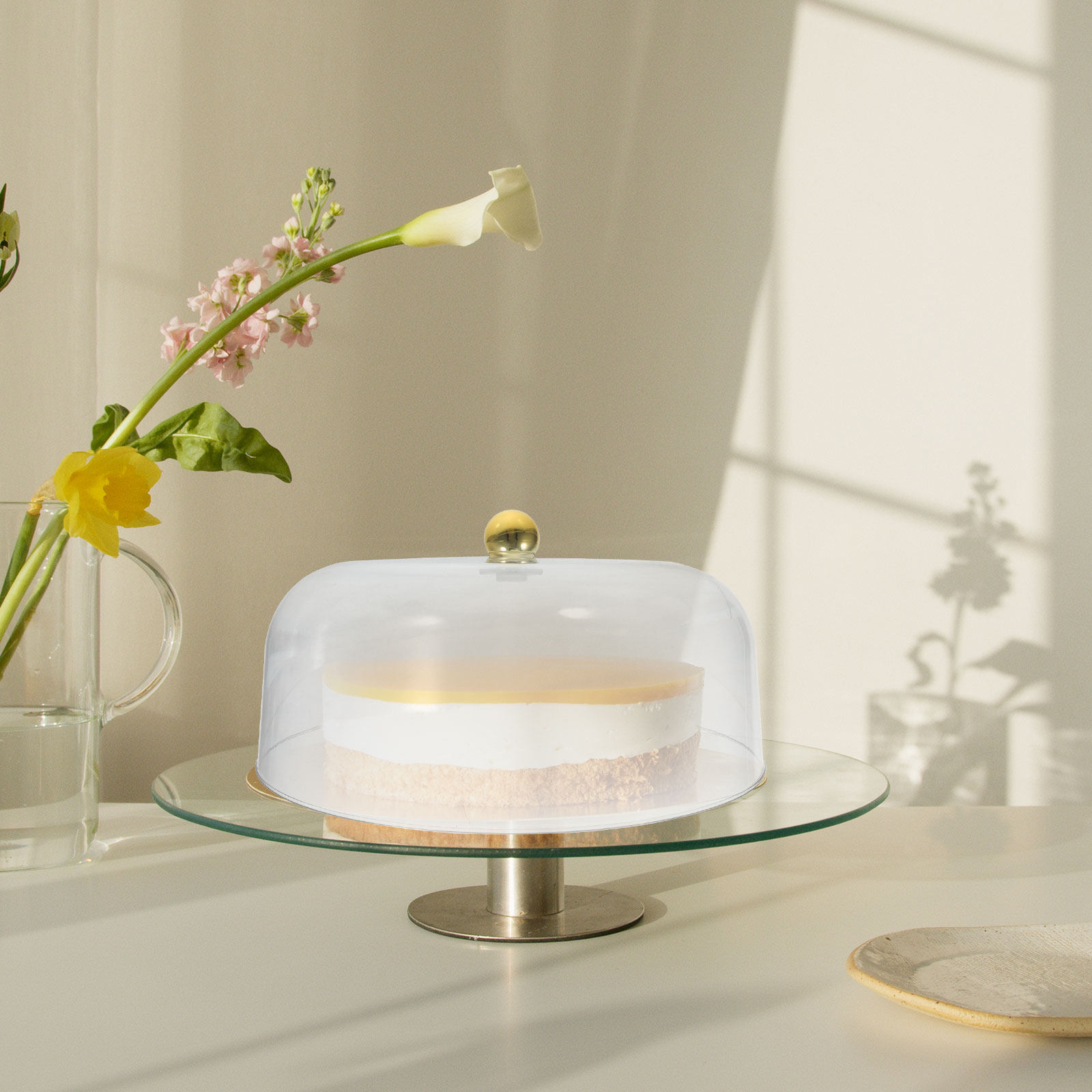 Plastic taartkoepel 28 cm, tra - Plastic Dome Clear recensie en prijs
