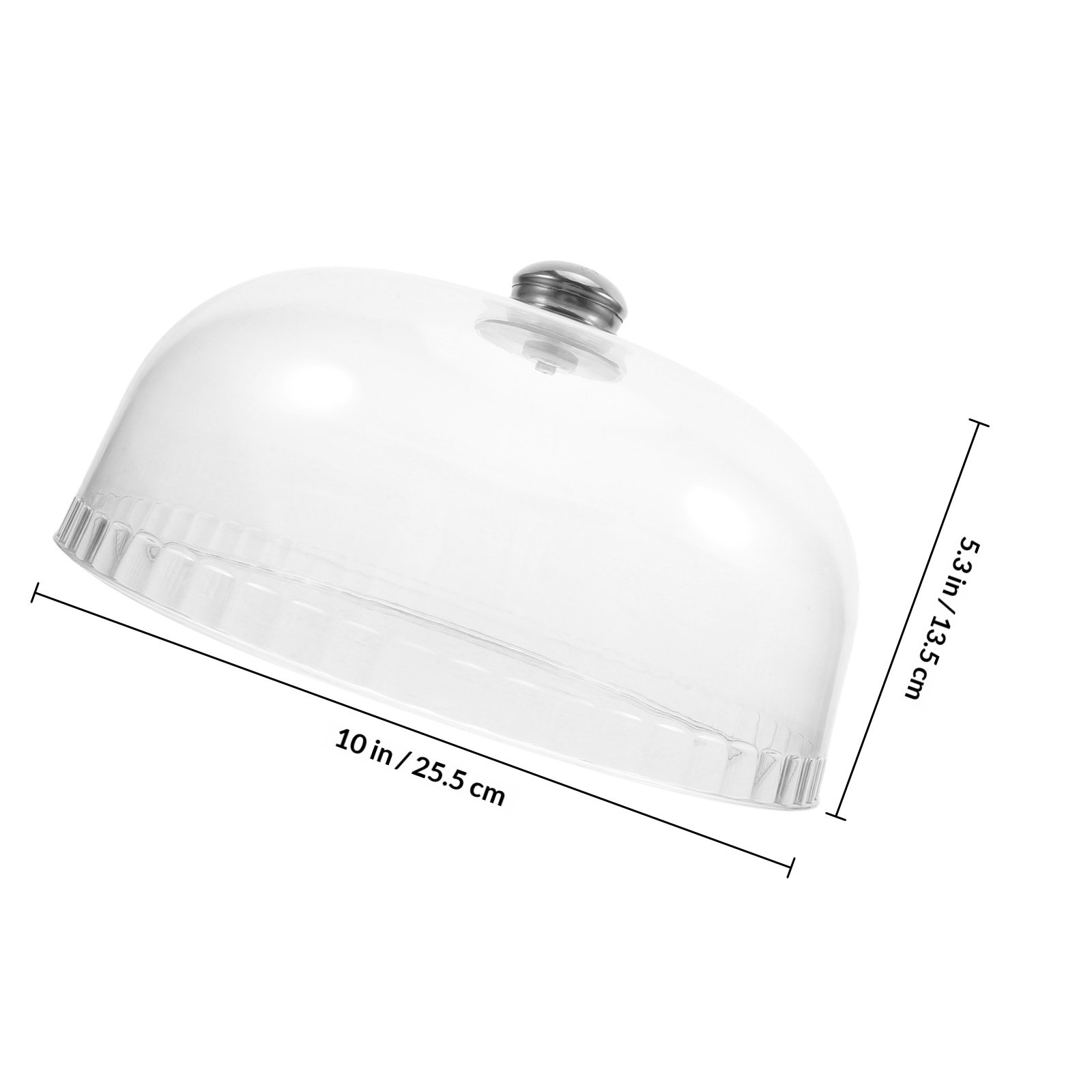 Acryl voedseldeksel, doorzicht - Plastic Dome Clear recensie en prijs