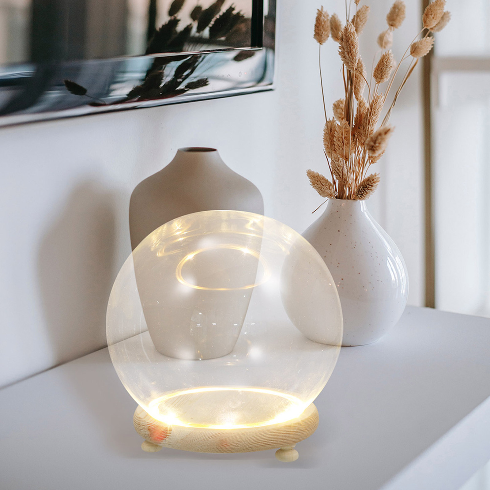 Glazen vitrine met glazen deks - Plastic Dome Clear recensie en prijs