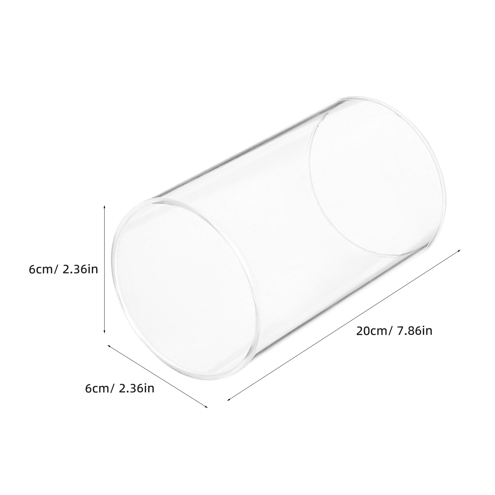 Transparante glazen kap, pilaa - Plastic Dome Clear recensie en prijs